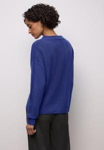 Джемпер Street One STRUKTURMIX PULLOVER, Blau/Mottled Blue