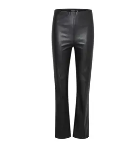 Черные брюки прямого кроя со складками. Soaked In Luxury, черный