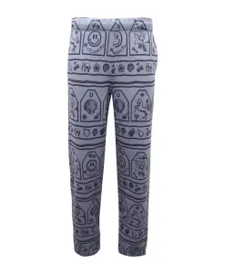 Спортивные штаны цвета вереска t3014 Ganni, синий