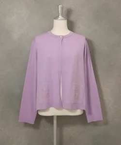 Карманный кардиган Studio Picone, цвет Light Purple(079)