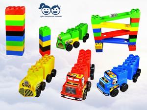 BJ пластик, блоки Giants Vehicles bj plastik