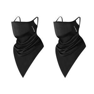 Ветрозащитная и пыленепроницаемая термомаска для велоспорта Unisex LINING, черный