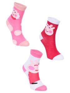 Носки Peppa Pig, разноцветный