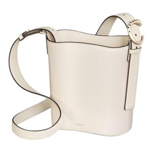 Cartier Мини-сумка через плечо из коровьей кожи унисекс соляной белый