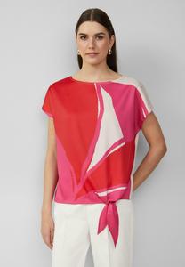 Футболка с принтом s.Oliver BLACK LABEL, розовый