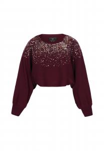 Faina Свитер в цвете цикламен