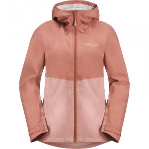 Куртка спортивная Jack Wolfskin, цвет mango/schiefergrau