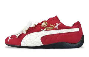 PUMA Speedcat Collection Fairyland, идеальная пара устойчивые к истиранию низкие повседневные кроссовки unisex красный белый