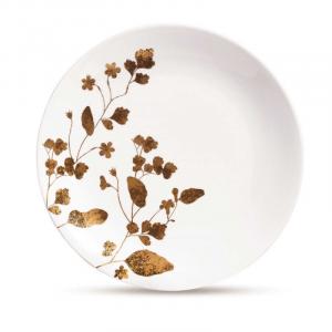 Vera Wang Jardin тарелка плоская 20 см Wedgwood, белое золото