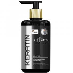 Dalas Keratin, Шампунь для сухих и поврежденных волос, 970мл