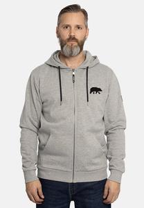 Толстовка на молнии HOODIE FORSBERG, серый