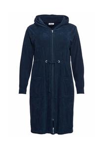 Халат из легкой махровой ткани Sheego, синий