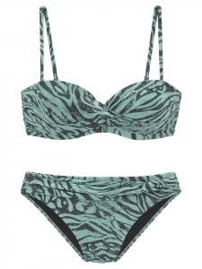 Комплект бикини Bruno Banani, цвет jade bedruckt