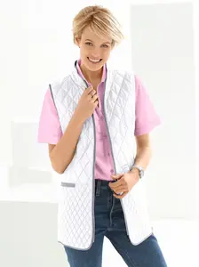 Стеганый жилет Classic Basics, белый