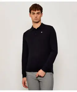 Шерстяной свитер Э-дамаванд Regular fit Napapijri, черный