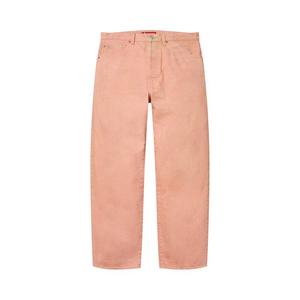 Джинсы Supreme Distressed Loose Fit Selvedge Jean, Washed Pink