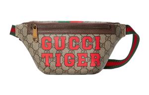 GUCCI Сумка-слинг Canvas Fanny Pack Regular мужская Ebony/Brown