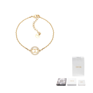 DIOR Металлический браслет Women's Gold