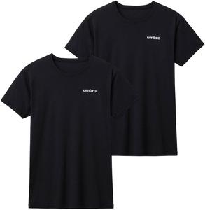 Мужская футболка Umbro с круглым вырезом, черный