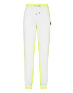 Спортивные брюки флуоресцентные PHILIPP PLEIN, белый
