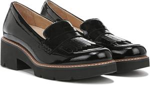 Женские лоферы Naturalizer Darcy с кисточками и каблуком, черный