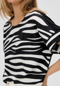 Блуза s.Oliver, черный