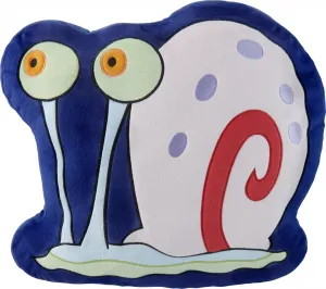 Подушка Губка Боб Квадратные Штаны - плюшевая декоративная подушка Гэри, декоративная подушка, подушка для головы, синяя, 43 x 25 см United Labels