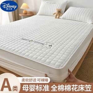 Disney Простыня на резинке 90х200 см, класс А, вышивка, белая, 100% хлопок