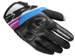 Женские перчатки Flash-R EVO Spidi, черный/фуксия