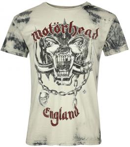 Футболка Motörhead Logo England, серый