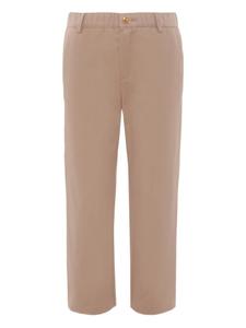 Брюки с накладными карманами Versace Kids, нейтральный