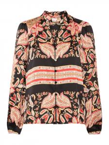 ICHI Рубашка IXBRIGITTE SH Regular fit in Black