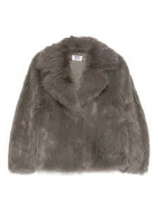 Пальто с лацканами Betta Corradi, серый