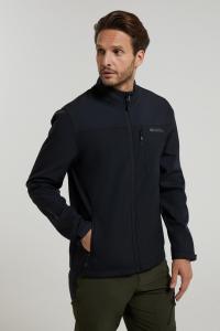 Куртка Grasmere Softshell – легкое водонепроницаемое пальто Mountain Warehouse, черный