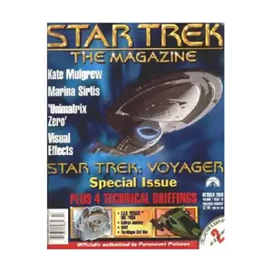 Журнал Vol. 1, #18 "Kate Mulgrew, Marina Sirtis, U.S.S. Voyager NCC-74656 Technical Briefing" (Cover 2 of 2), Star Trek - The Magazine