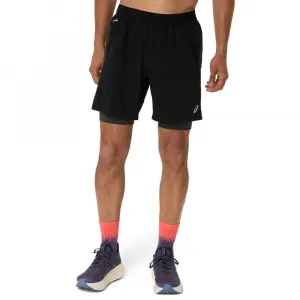 Шорты Asics Road 2-in-1 7in, черный