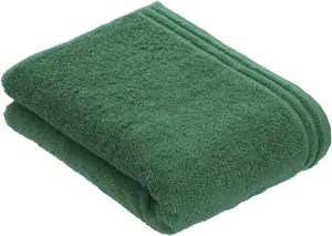 Полотенце Vossen "Calypso Feeling", (1 шт.), с узкой каймой, из 100% хлопка, веганское, однотонное 67х140 см (1 шт.), цвет oasis