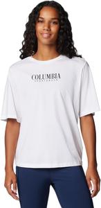 Женская футболка Columbia North Cascades Relaxed, White/Casual Brand