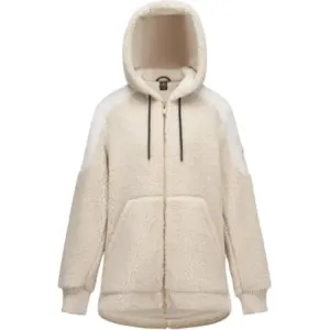 Пальто из бархата Moose Knuckles, белый