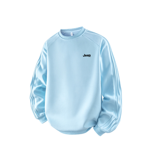 Свитшот Unisex Crew Neck Moderate Regular Jeep, sky синий