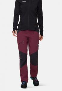 Брюки Mammut TAISS SO, Vin-Black/Dark Red