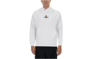 Толстовка с длинными рукавами и вышитым логотипом Vivienne Westwood, белый