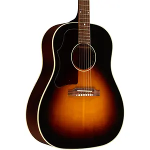 Акустико-электрогитара Gibson J-45 1950-х годов, оригинальная для левши, винтажный солнечный оттенок