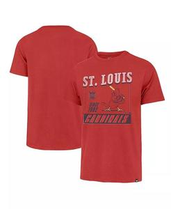 Мужская красная футболка St. Louis Cardinals Outlast Franklin '47 Brand
