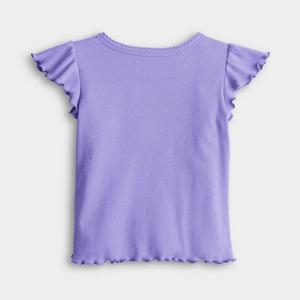 Футболка с рукавами-крылышками для девочек 4-12 лет Jumping Beans, Shawn Purple