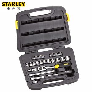 Stanley Набор из 35 предметов, имперский набор серии 10 мм, ключ с храповым механизмом со средней скоростью, инструмент для ремонта автомобилей 94-692