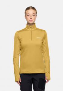 Топ Vaude LIVIGNO HALFZIP , Savanna/Mottled Yellow
