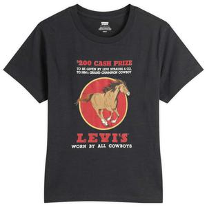 Футболка с принтом лошади Levi'S, черный