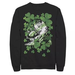 Мужской винтажный свитшот Marvel Hulk Shamrocks St. Licensed Character