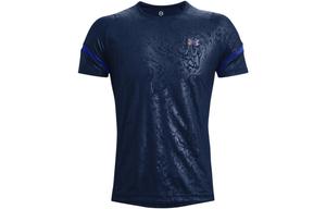 Футболка RUSH мужская темно-синяя Under Armour, темно-синий